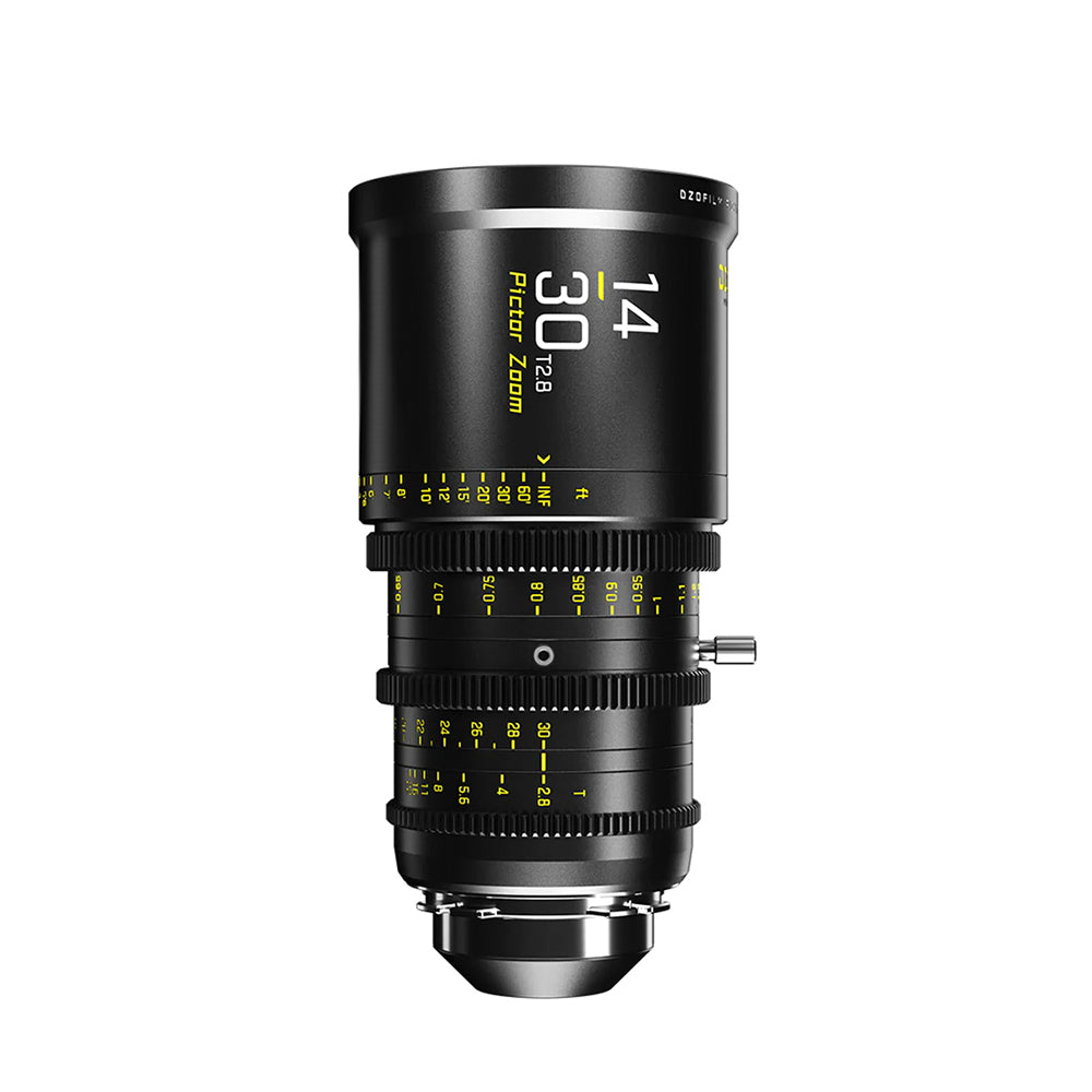 DZOFILM Pictor Zoom 14-30mm T2.8 Super35 Cinema Lens (PL&EF interchangeable Mount, Black)