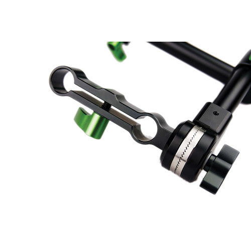 LanParte MA-02 Magic Arm w/ Rosette Lock & Single Rod Clamp Articulated Arms - CINEGEARPRO