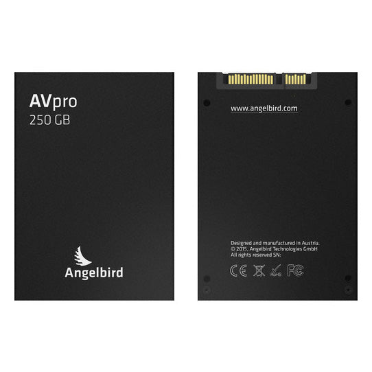 Angelbird 250GB AVpro mkII 2.5" Solid State Drive Monitor Accessories - CINEGEARPRO