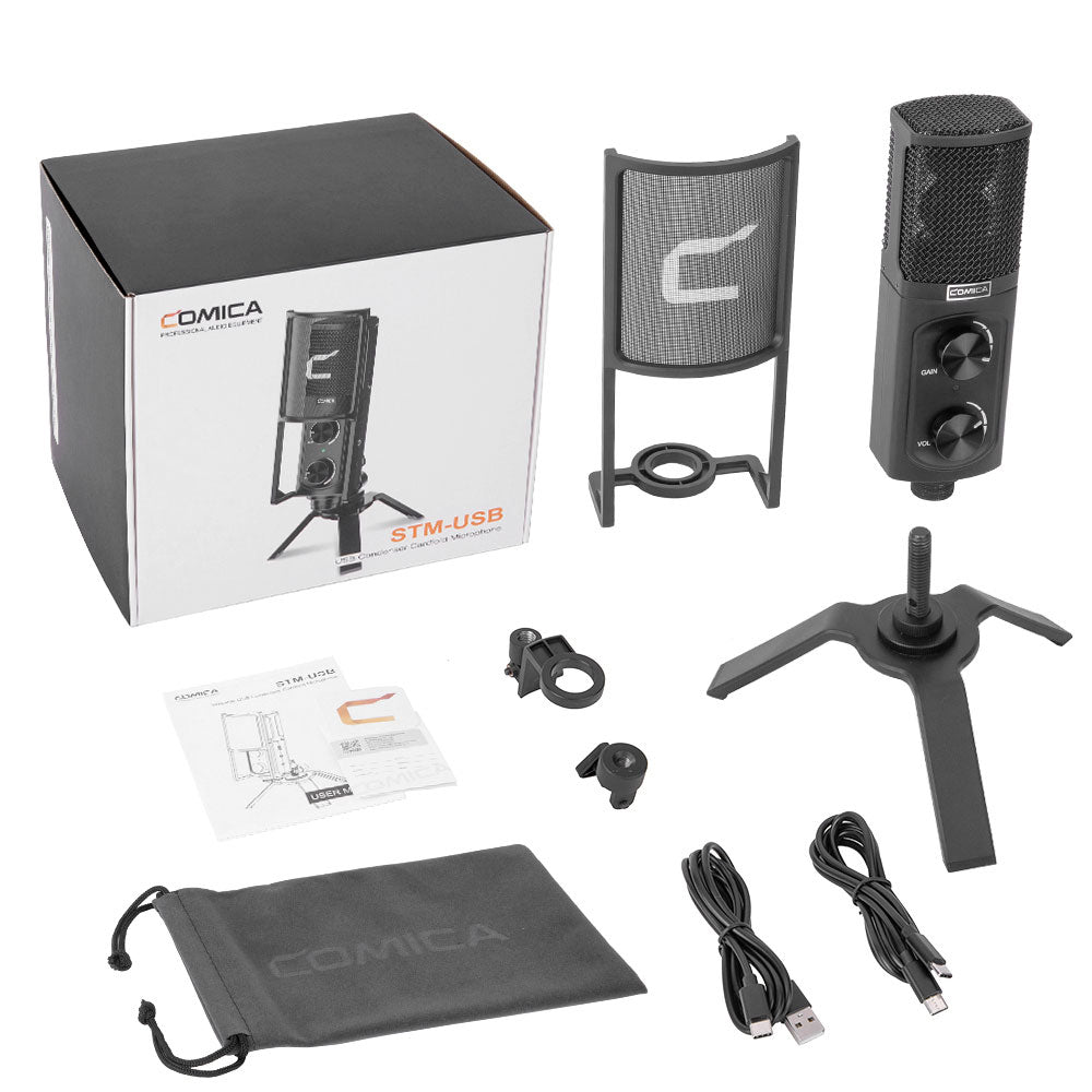 COMICA Versatile STM-USB USB Condenser Cardioid Microphone