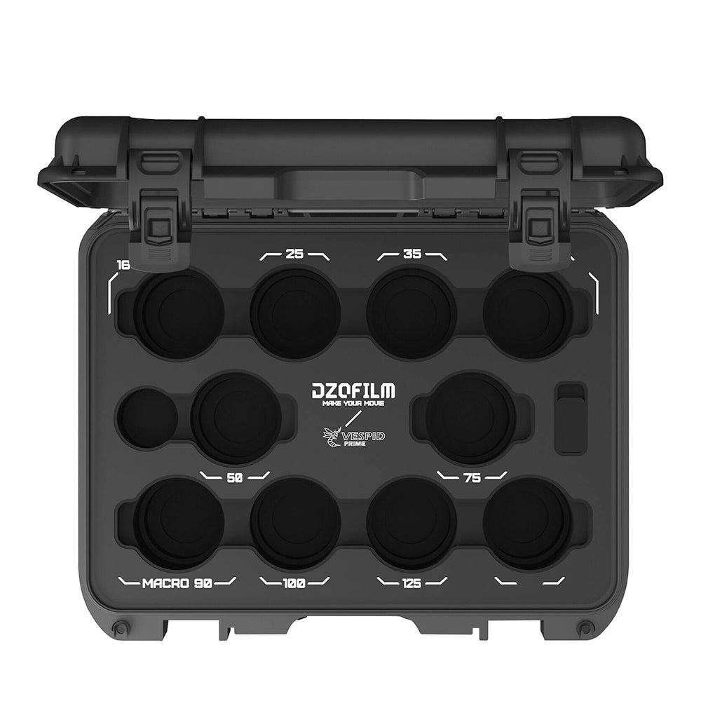 DZOFILM 10-Lens Hard Case for VESPID Primes Cinema Lens