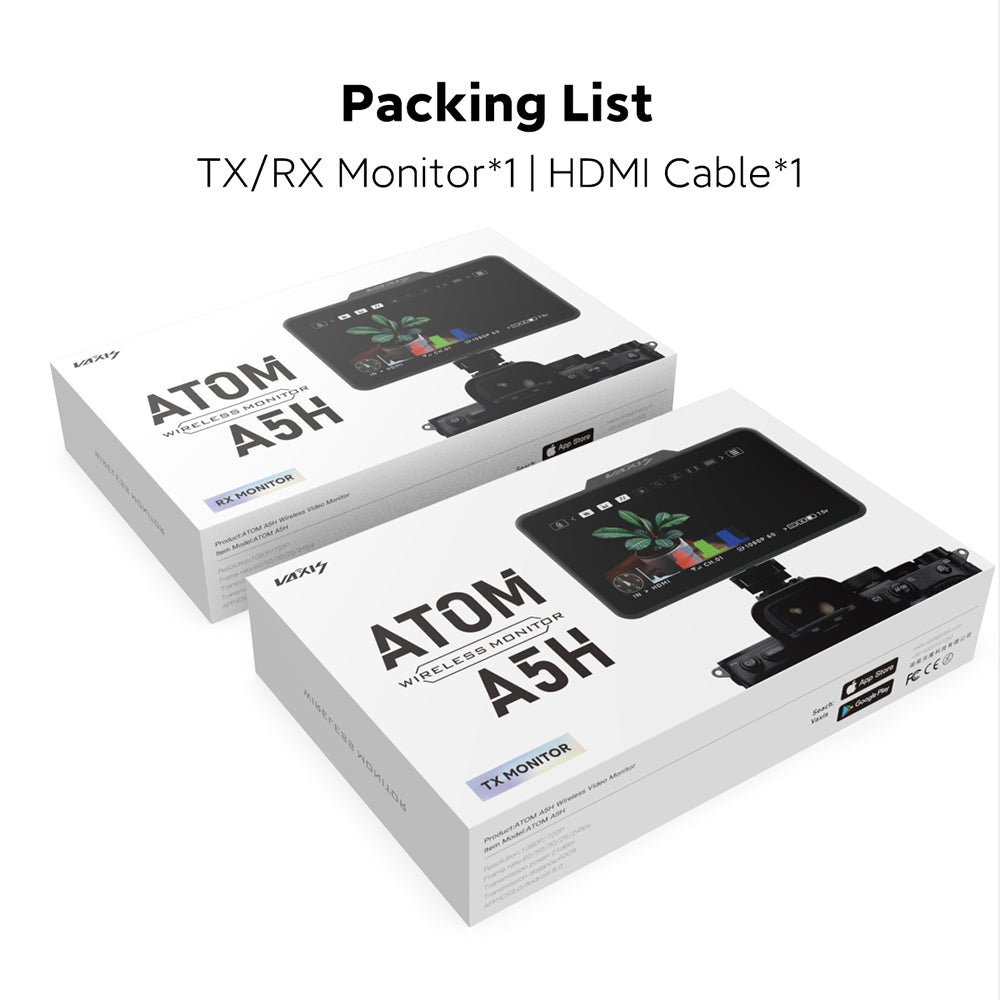VAXIS ATOM A5H Wireless Monitor Transmission System