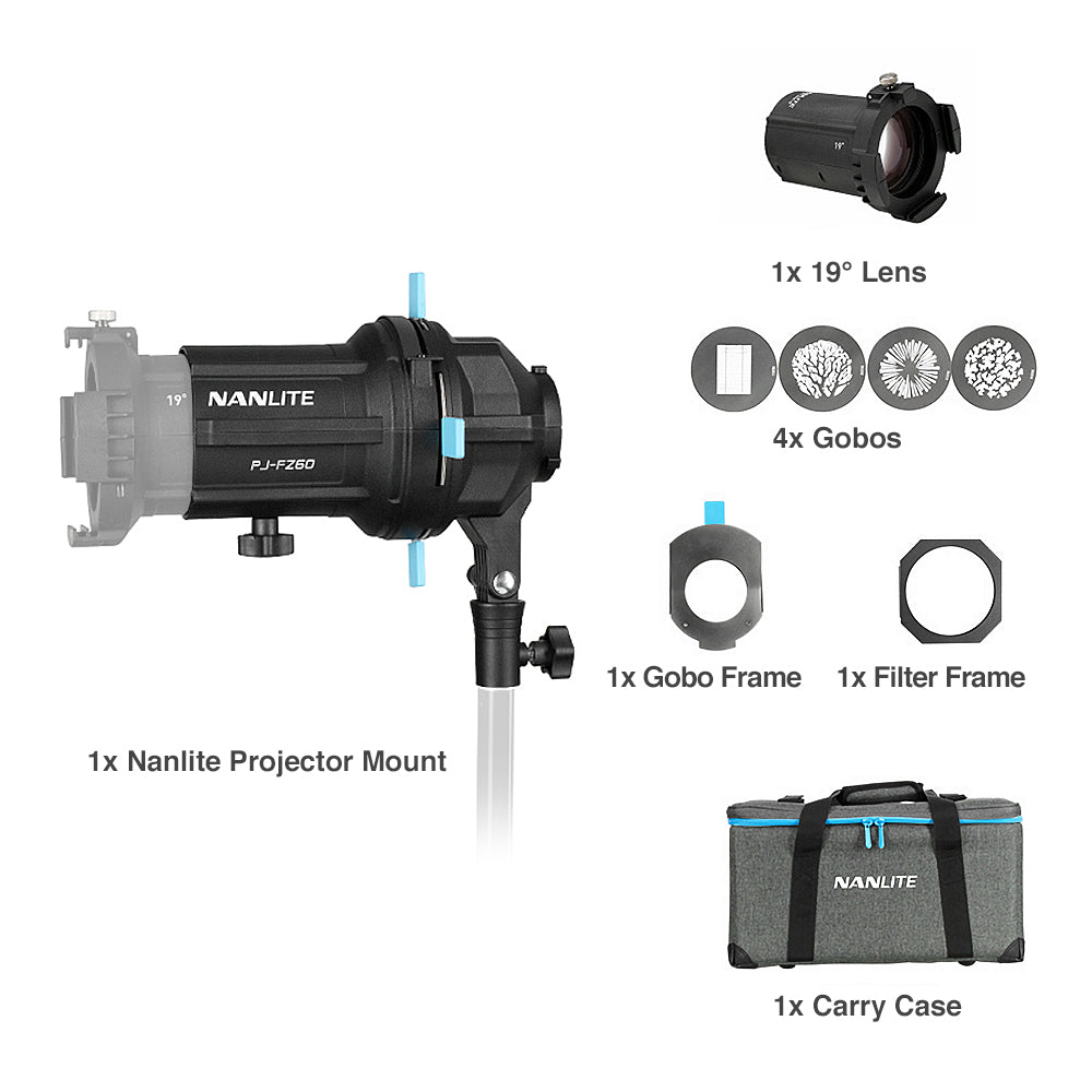 Nanlite Projector Mount for Forza 60 and 60B LED Monolights