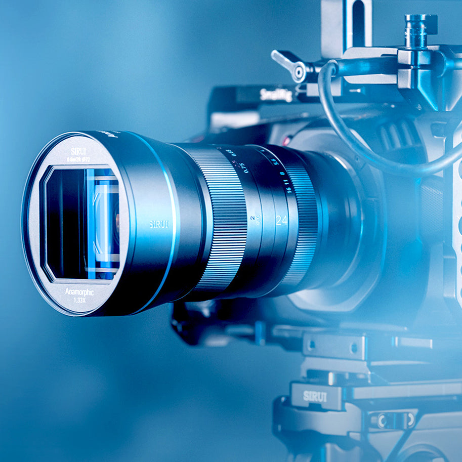 SIRUI 24MM F2.8 1.33x Anamorphic Lens (MFT/E/EF-M/Z/X Mount)