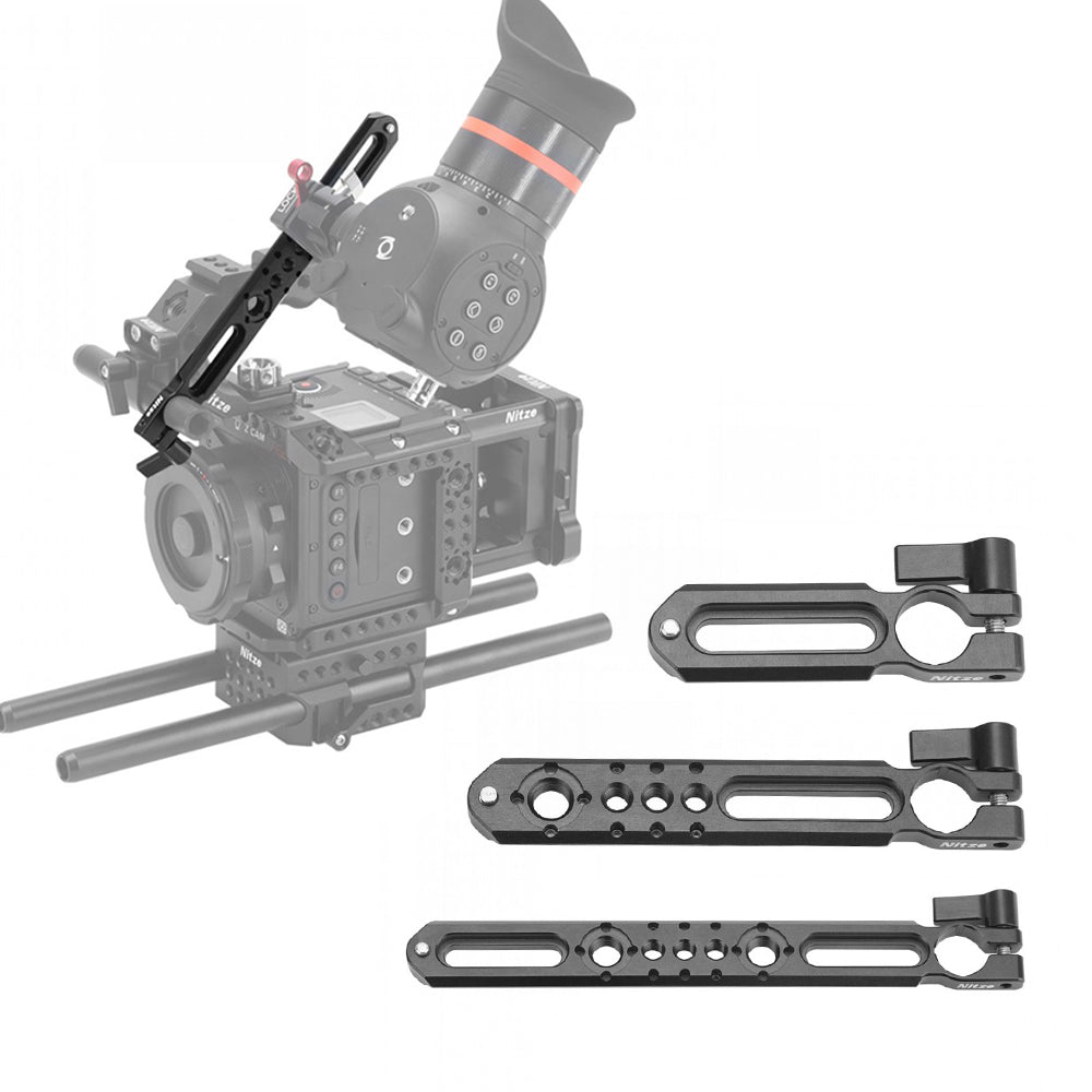 Nitze N49-NC NATO Rail with 15mm Rod Clamp (3“/5"/7")