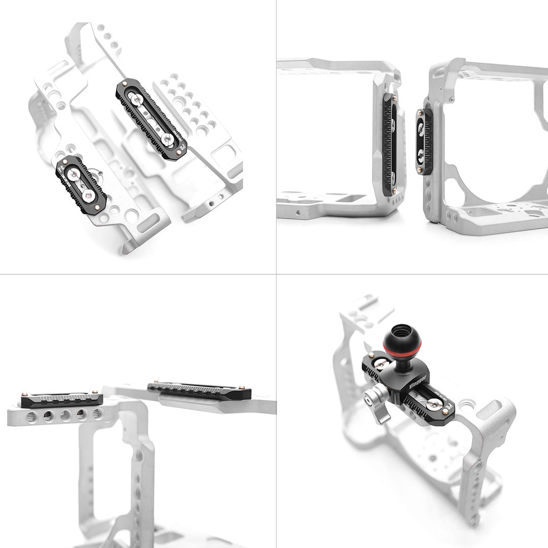 Vlogger NATO Rail 46mm - 70mm with Safety Pin