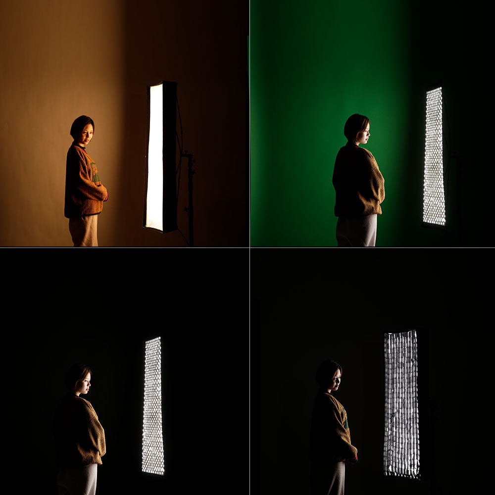 FALCONEYES RX-36TDX 240W Bi-Color Roll-Flex Flexible LED Panel Lighting - CINEGEARPRO