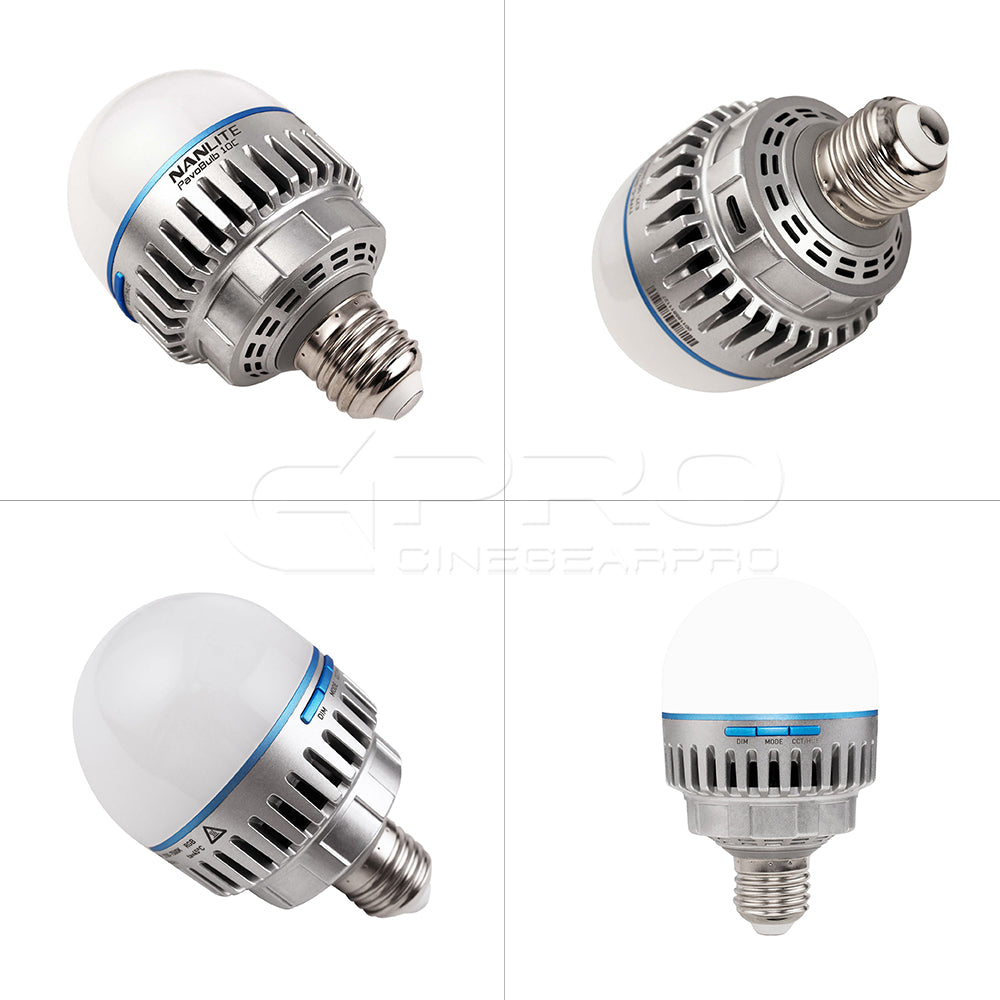 Nanlite PavoBulb 10C Bi-Color RGBWW LED Bulb
