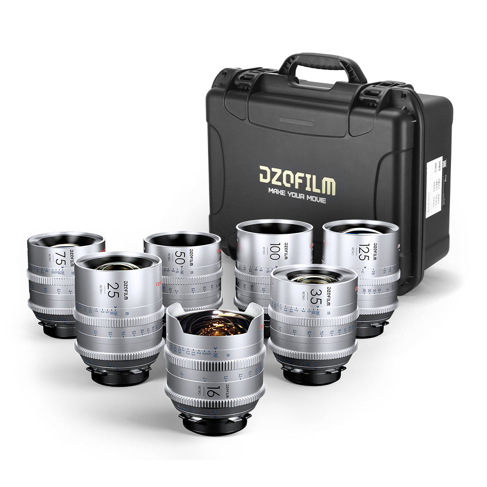 DZOFILM Retro Vespid Cine Lens Kit PL and EF Mount – CINEGEARPRO