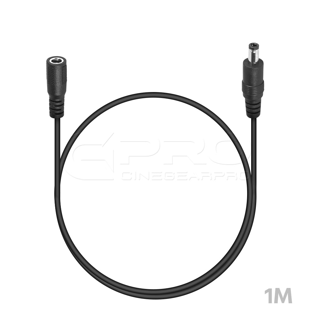 CGPro DC 5.5 * 2.5mm Extender Male to Female Barrel Connector Extension Cable