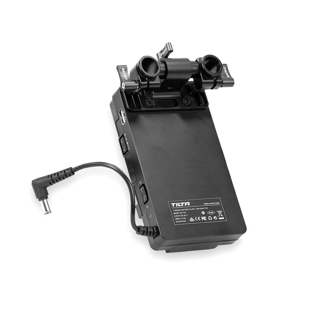 TiLTA ES-T20-BTP2-V V-Mount Battery Plate For SONY FX6 Cage System