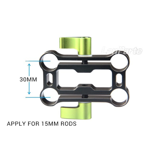 LanParte SS-01 Shoulder Support Mount for 15mm Rail Support System Shoulder Support - CINEGEARPRO