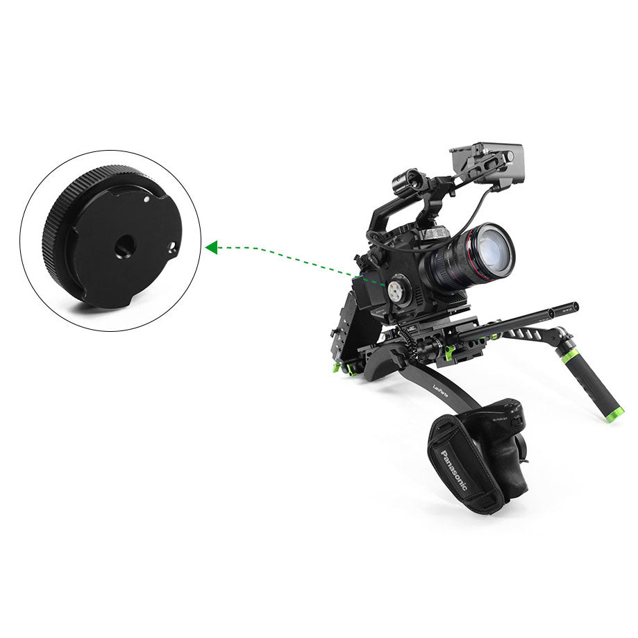 LanParte EVA1A-01 Extension Arm for Panasonic AU-EVA1 Arm - CINEGEARPRO