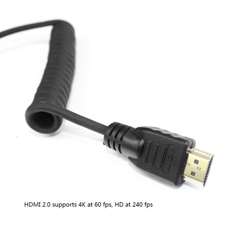 LanParte HDMI-C Coiled HDMI Cable HDMI Cable - CINEGEARPRO