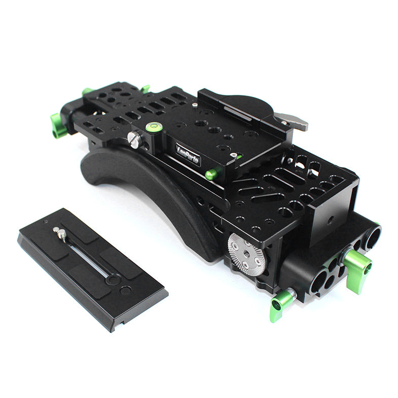 LanParte VMS-01C V-Mount Shoulder Support, V2 (501) Baseplates - CINEGEARPRO