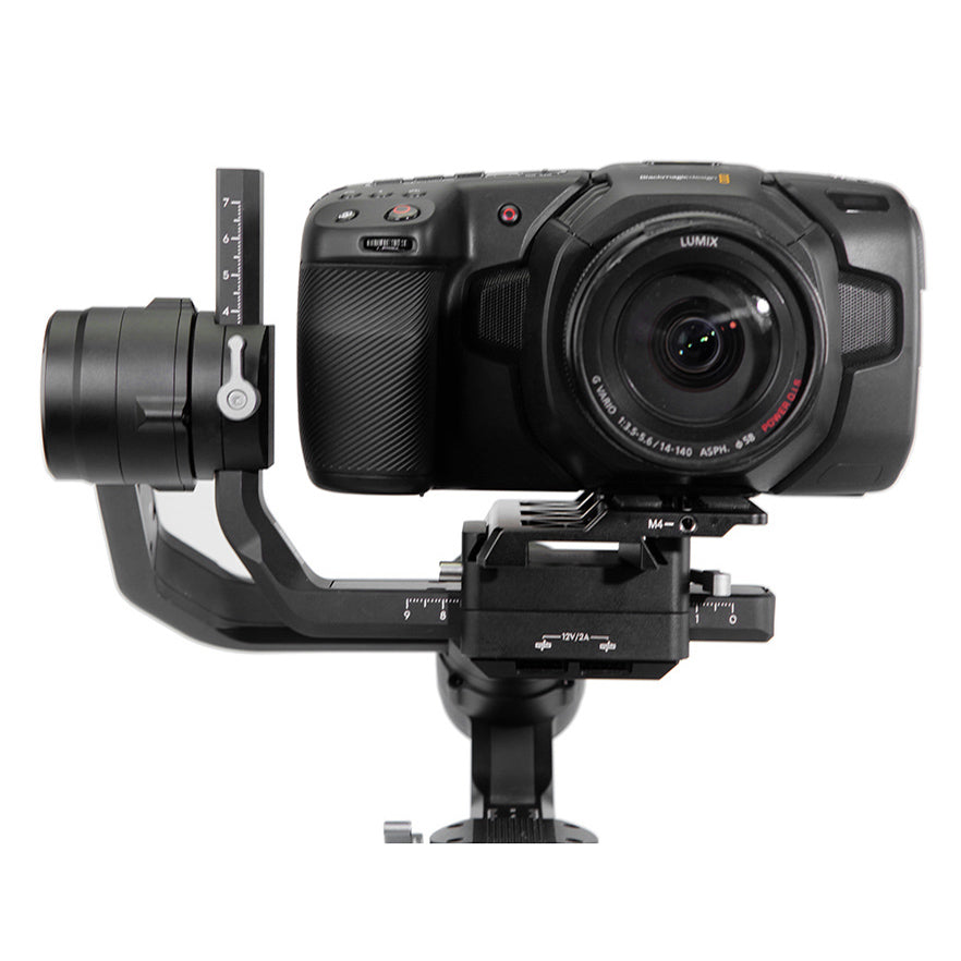 LanParte Offset Camera Plate for Ronin-S for BMPCC 4K Plate - CINEGEARPRO