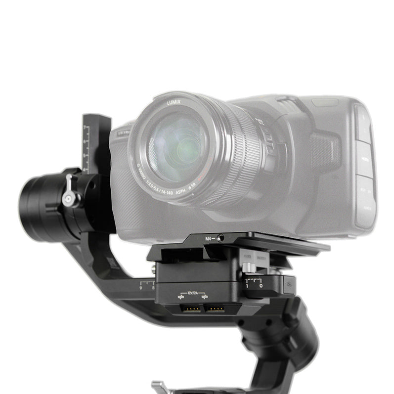 LanParte Offset Camera Plate for Ronin-S for BMPCC 4K Plate - CINEGEARPRO