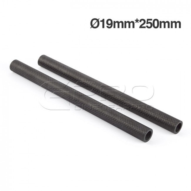 CGPro High Strength 19mm Carbon Fibre Dragon Rods (8 - 18 inch) Support Rods - CINEGEARPRO