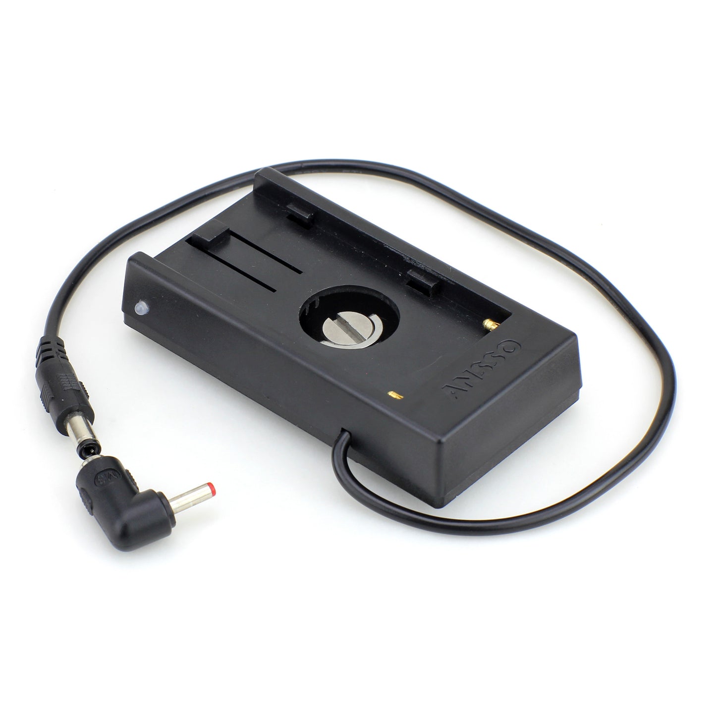 DC 5.5x2.1mm Female Jack to 3.5x1.35mm Male Plug Right Angel Power Converter Adapter Power Adapter - CINEGEARPRO