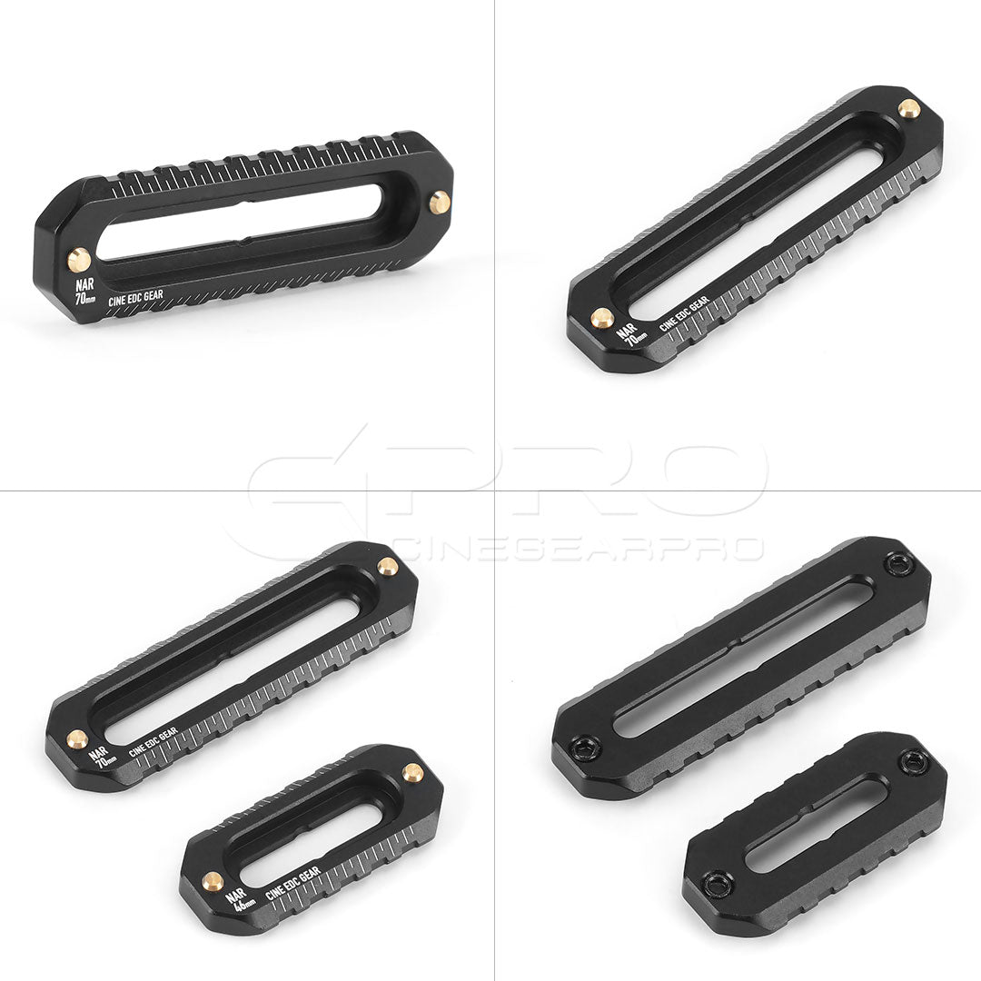 Vlogger NATO Rail 46mm - 70mm with Safety Pin