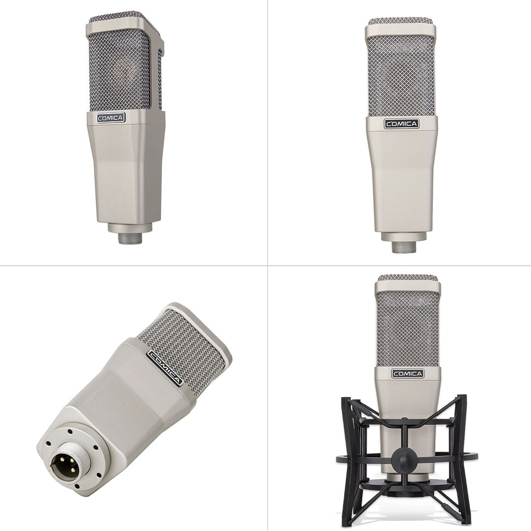 COMICA STM01 Studio Vocal Condenser Cardioid Microphone (For Studio Vocal & Recording)