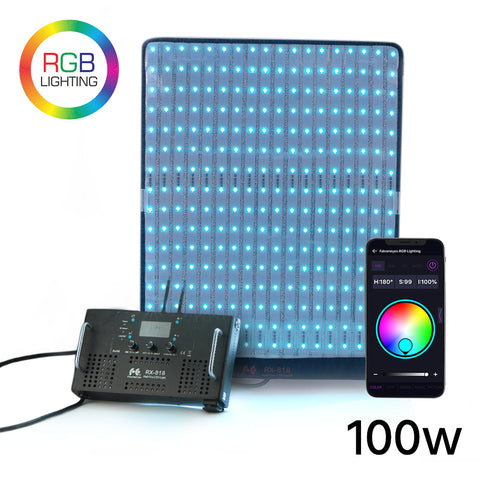 FalconEyes RX-818 100W RGB ROLL-FLEX FLEXIBLE LED Panel Light
