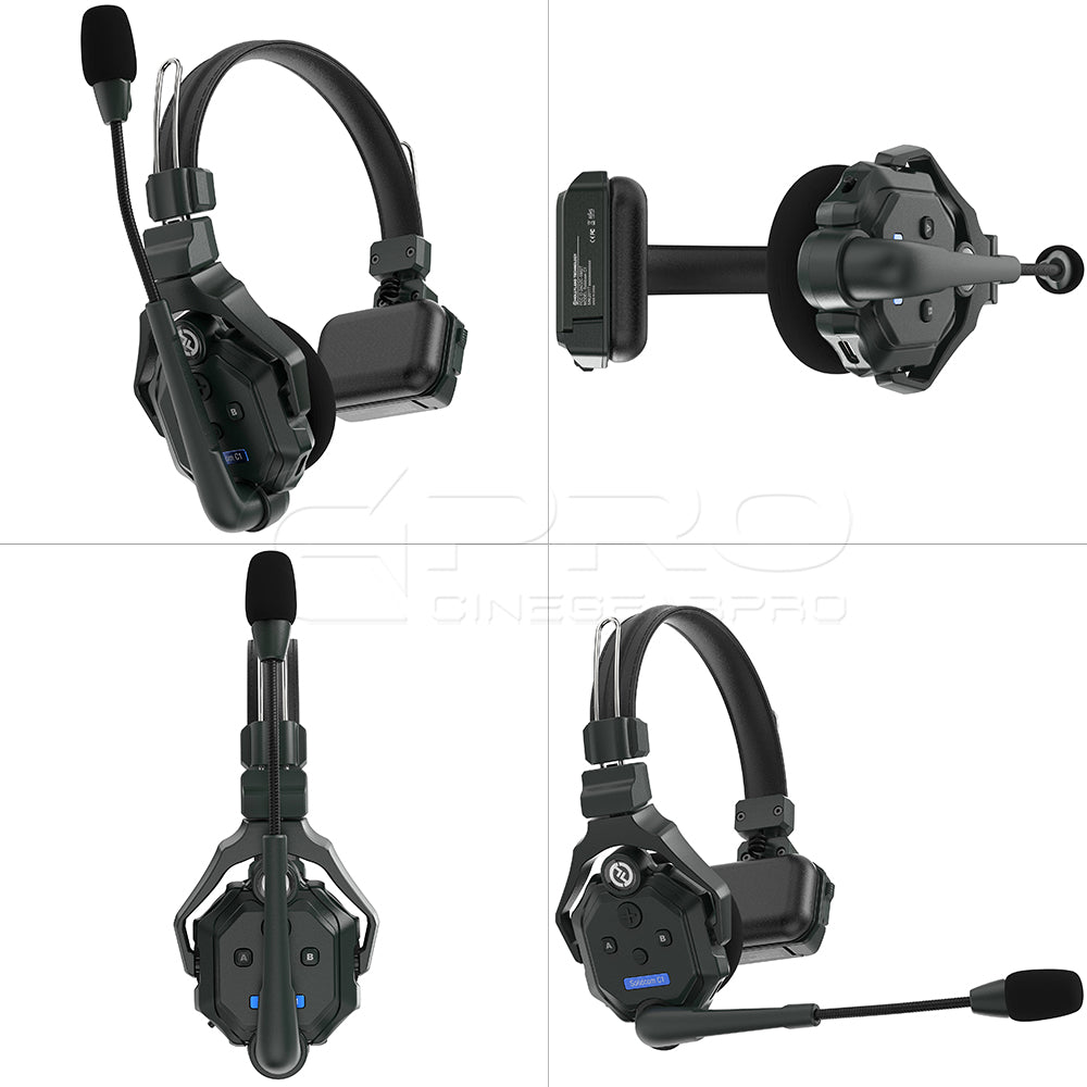 Hollyland Solidcom C1 Full-Duplex Wireless Intercom Headset System 1000ft