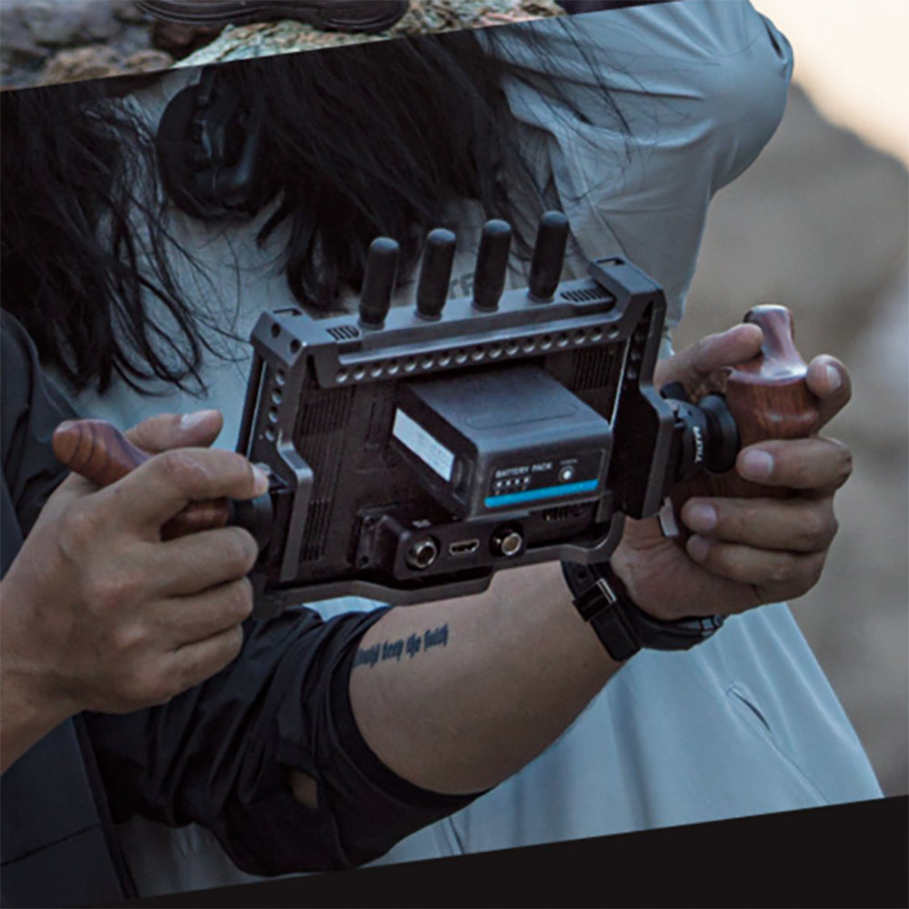 TiLTA Advanced Wooden Handles for DJI Remote Monitor