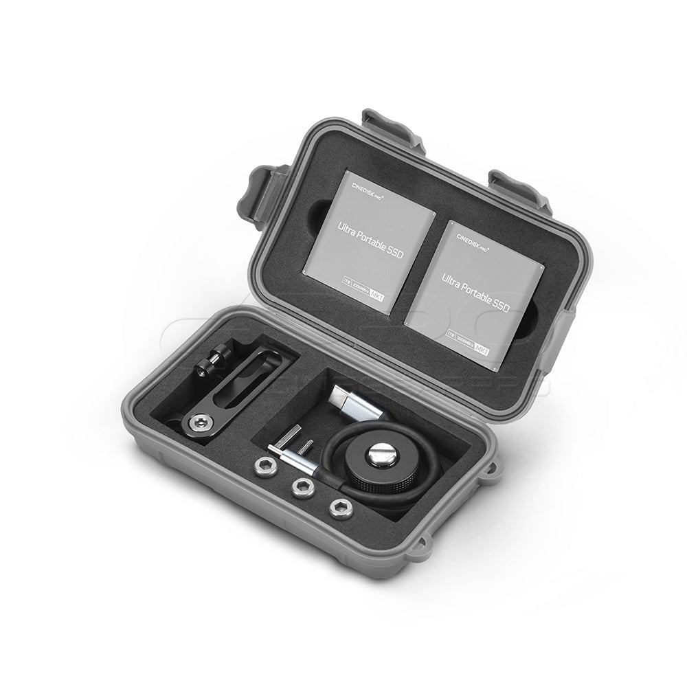 CINEDISKPRO Accessories Kit For Ultra Portable SSD MK1