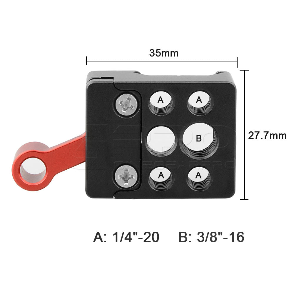 CGPro NATO Clamp Quick Release Monitor Holder Clamp - CINEGEARPRO