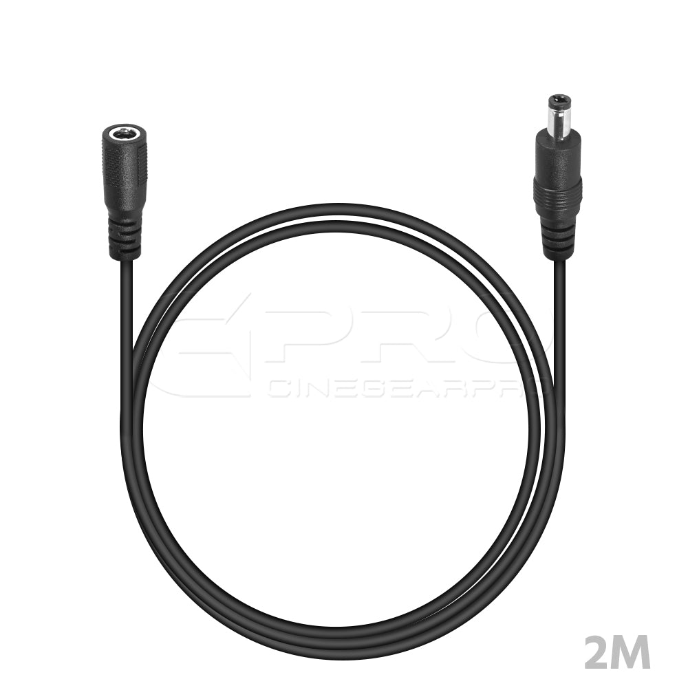 CGPro DC 5.5 * 2.5mm Extender Male to Female Barrel Connector Extension Cable