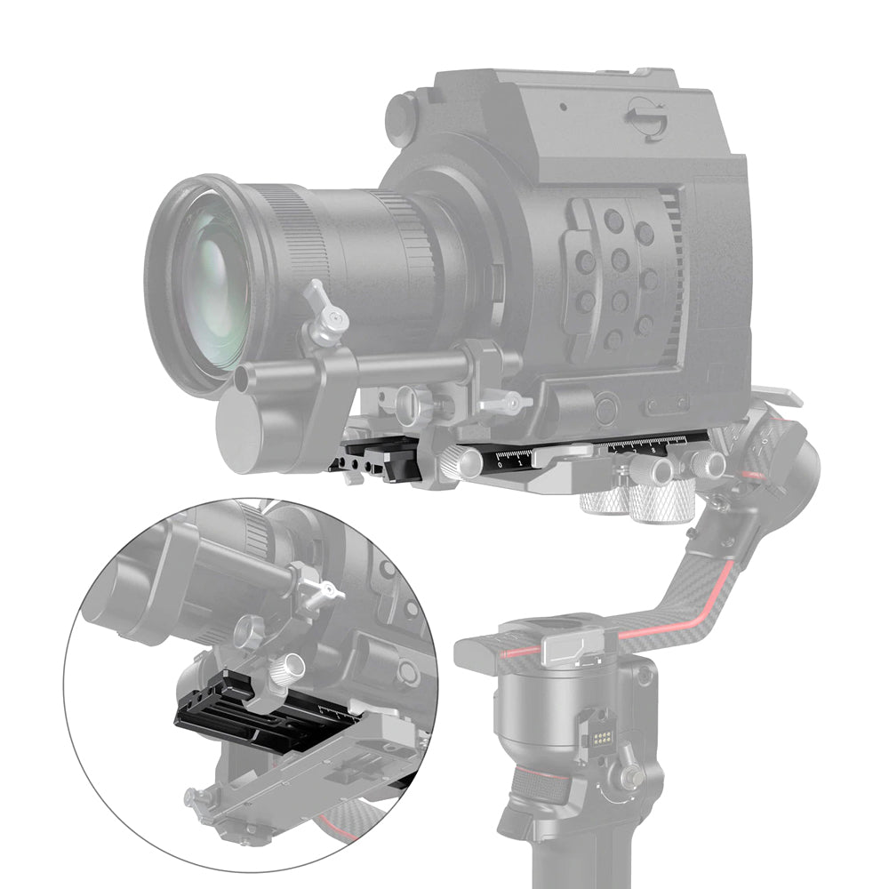 SmallRig 3031 Extended Quick Release Plate for DJI RS 2