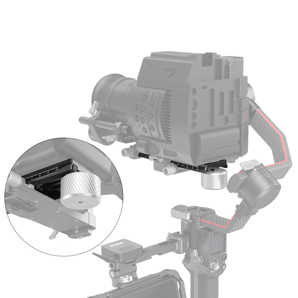 SmallRig 3031 Extended Quick Release Plate for DJI RS 2