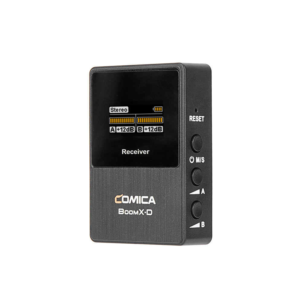 Comica BoomX-D 2.4G Digital 1-Trigger-2 Wireless Microphone - CINEGEARPRO