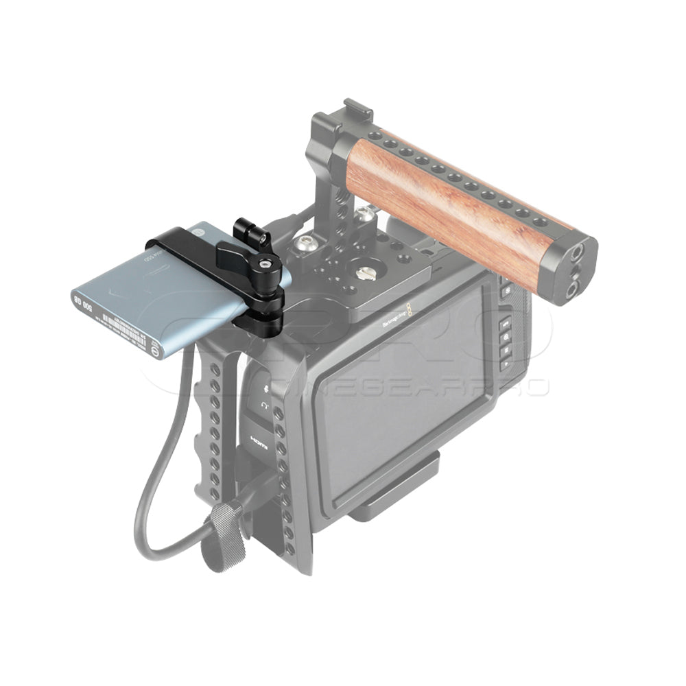 CGPro Samsung T5 SSD Mount Bracket SSD Holder Clamp For BMPCC 4K Cage Kit Clamp - CINEGEARPRO