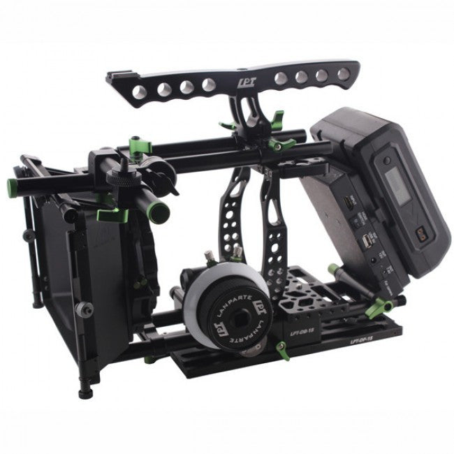 Lanparte BMCC-02 Blackmagic Cinema Camera Cage Rig Rig/Kits - CINEGEARPRO
