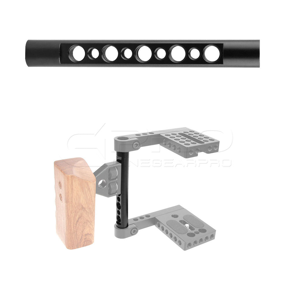 CGPro 15mm cheese rod with 1/4" 3/8" thread for DSLR Rigs camera video cage Support Rods - CINEGEARPRO