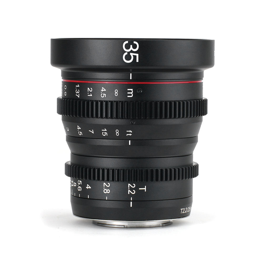MEIKE 35mm T2.2 Manual Focus Cinema Prime Lens Lens - CINEGEARPRO