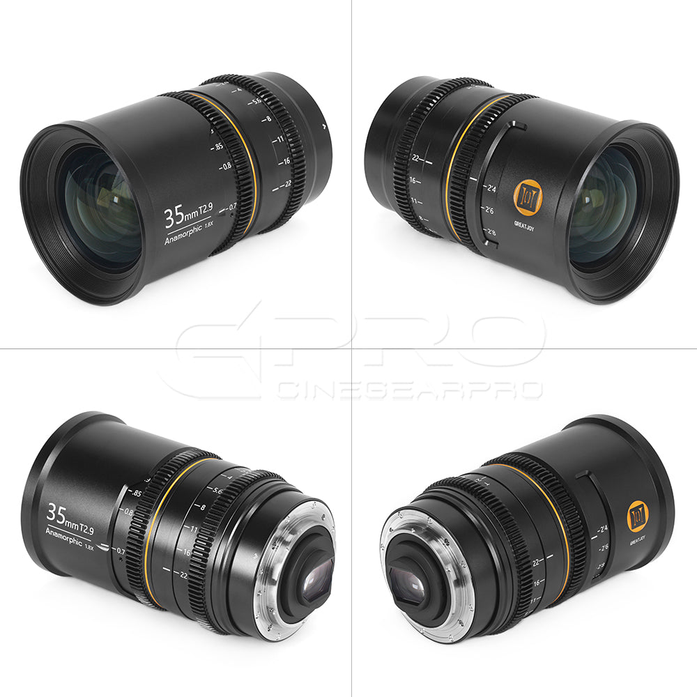 BLAZAR (Great Joy) 35mm T2.9 1.8x Anamorphic Lens EF/PL/E/L/RF/MFT Mount
