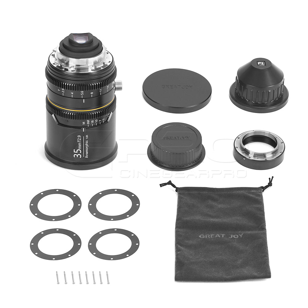 BLAZAR (Great Joy) 1.8X Anamorphic 3-Lens Bundle 35mm+50mm+85mm PL&EF/RF/L/E Mount
