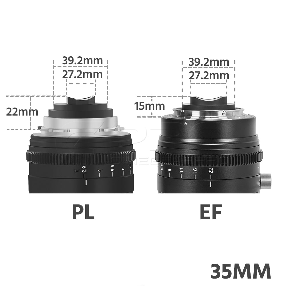 BLAZAR (Great Joy) 35mm T2.9 1.8x Anamorphic Lens EF/PL/E/L/RF/MFT Mount