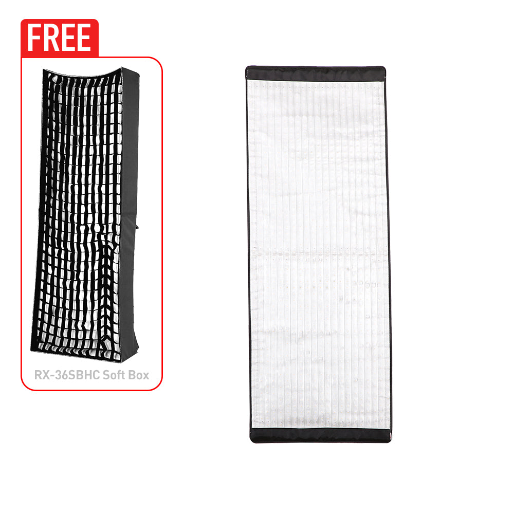 FalconEyes RX-36TDX 250W Bi-Color Roll-Flex Flexible LED Panel