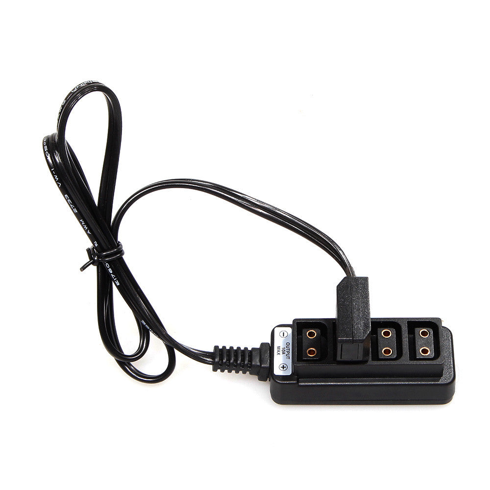 CGPro Male D-Tap Power Tap to 4 Female D-Tap P-Tap Hub Adapter for Photography Power Power Cable - CINEGEARPRO
