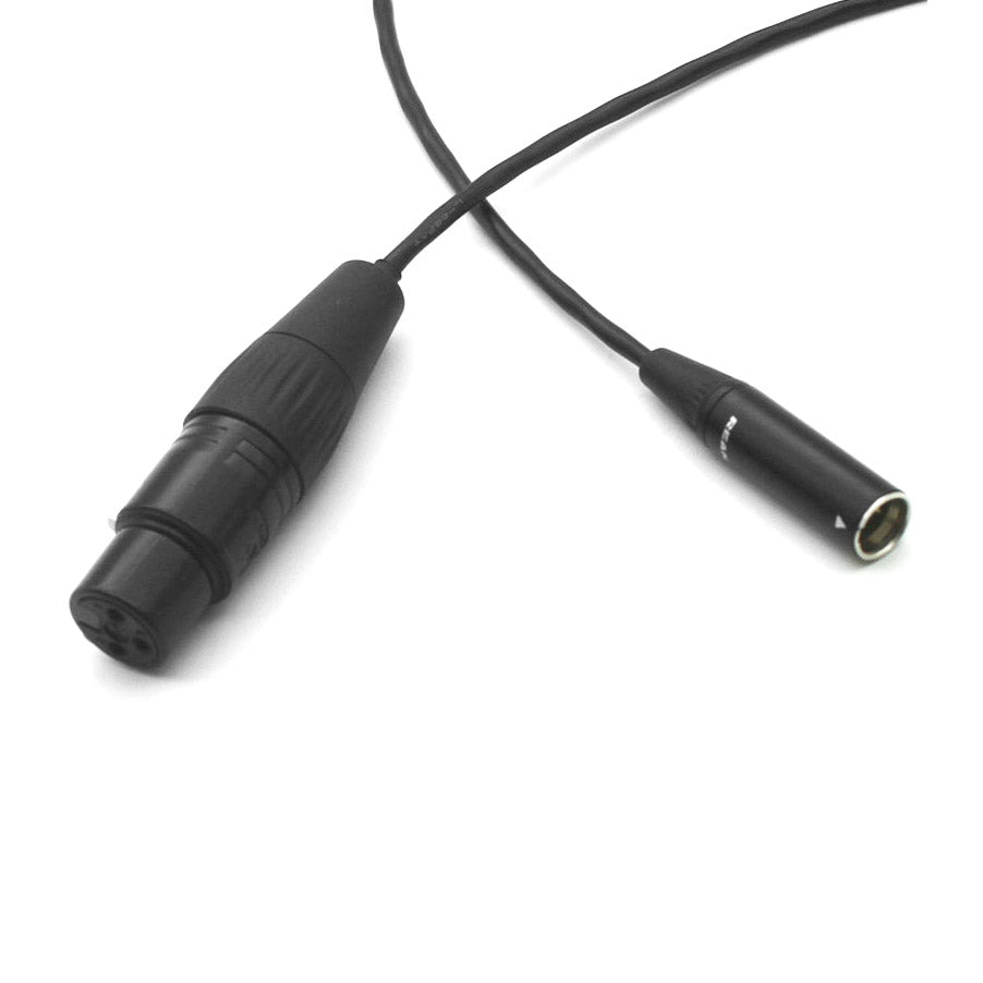 CGPro XLR Female To Mini XLR Cable for BlackMagic Design BMPCC 4K Camera Power Cable - CINEGEARPRO