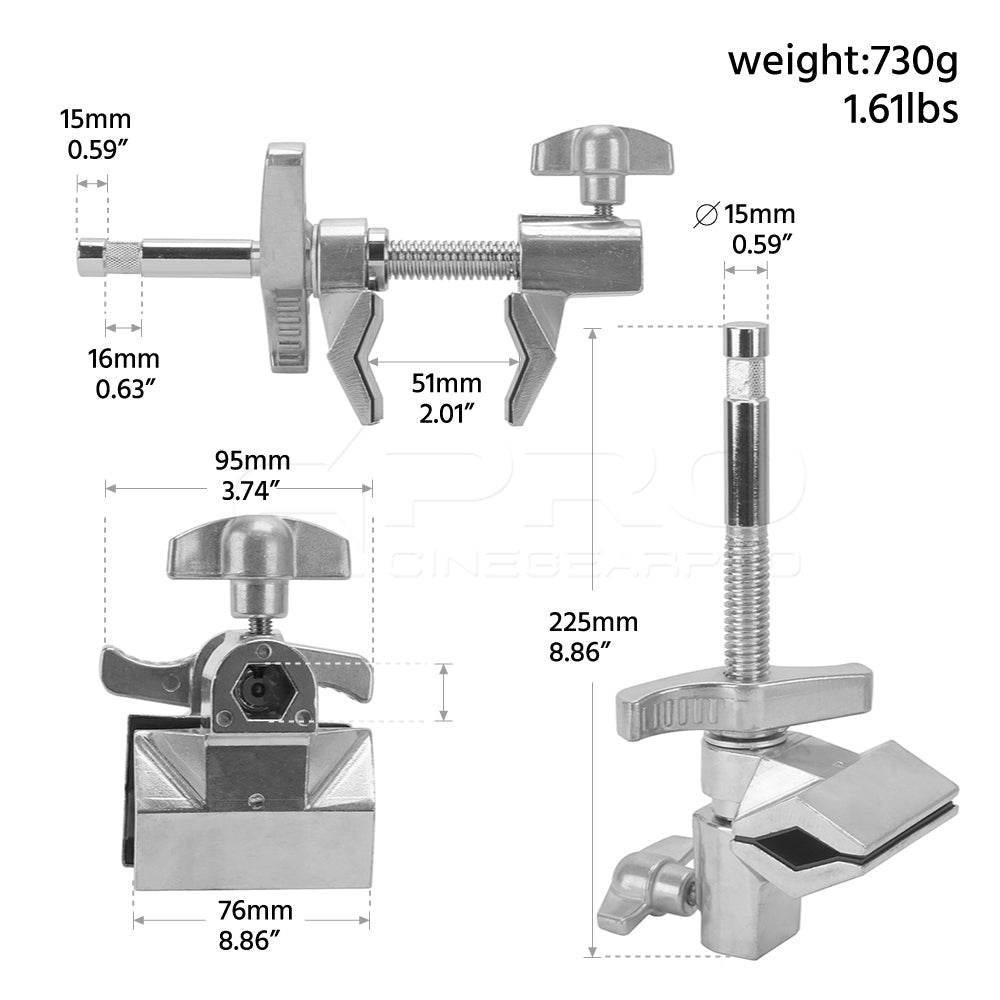 CINEGRIPPRO G01058 Super Viser Clamp