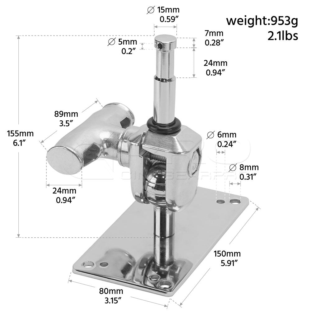 CINEGRIPPRO G02056 Angle adjustable bady plate