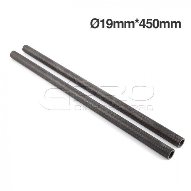 CGPro High Strength 19mm Carbon Fibre Dragon Rods (8 - 18 inch) Support Rods - CINEGEARPRO