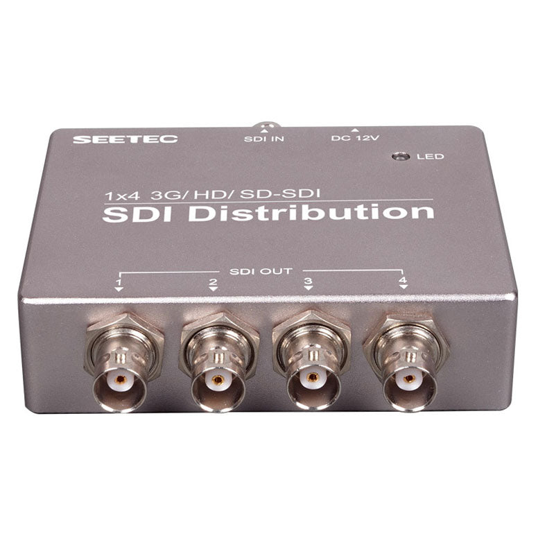 SEETEC SDI-124 3G/ HD/ SD-SDI Distribution 1X4 Converter - CINEGEARPRO