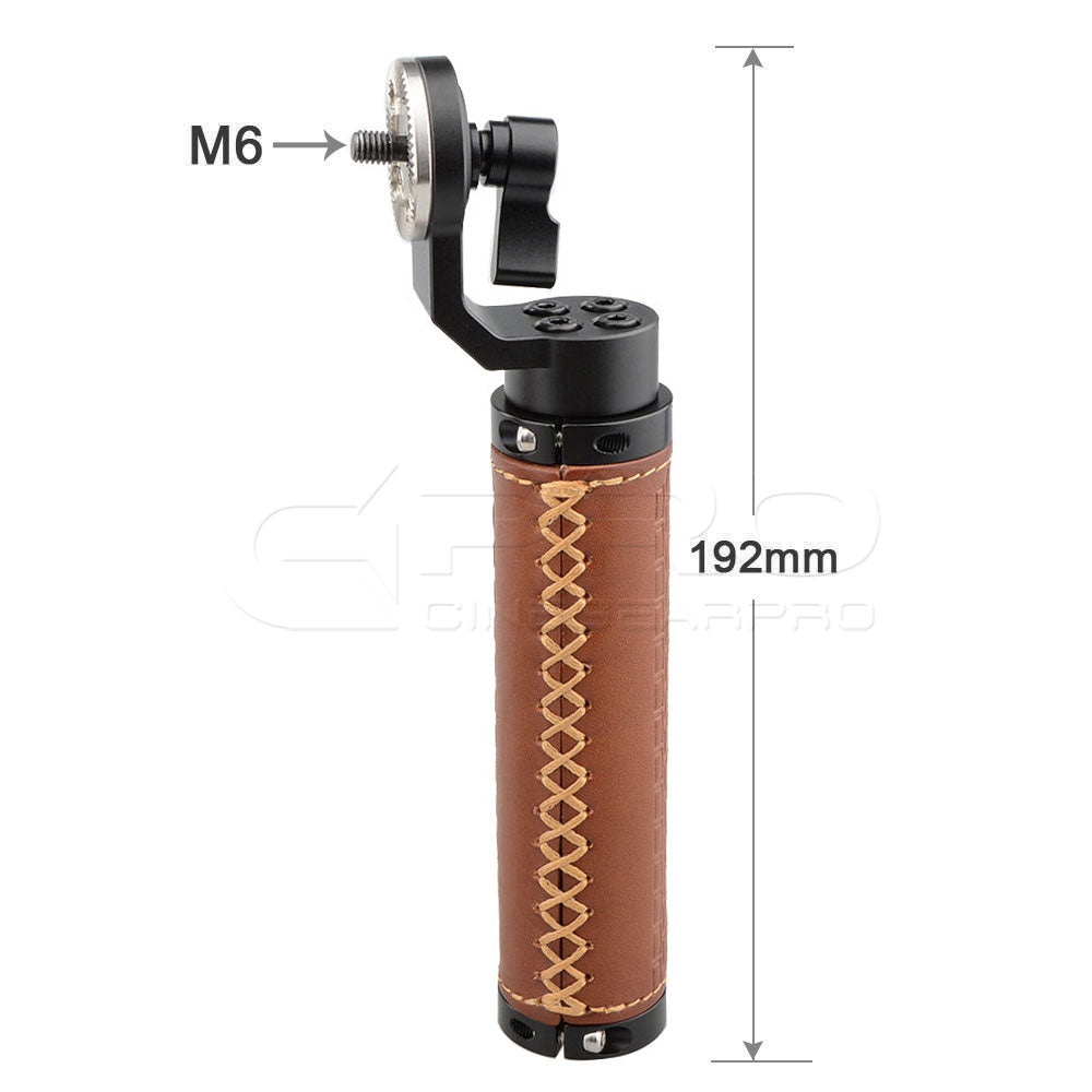 CGPro ARRI Rosette Leather Dual Handgrip Rosette Handles - CINEGEARPRO