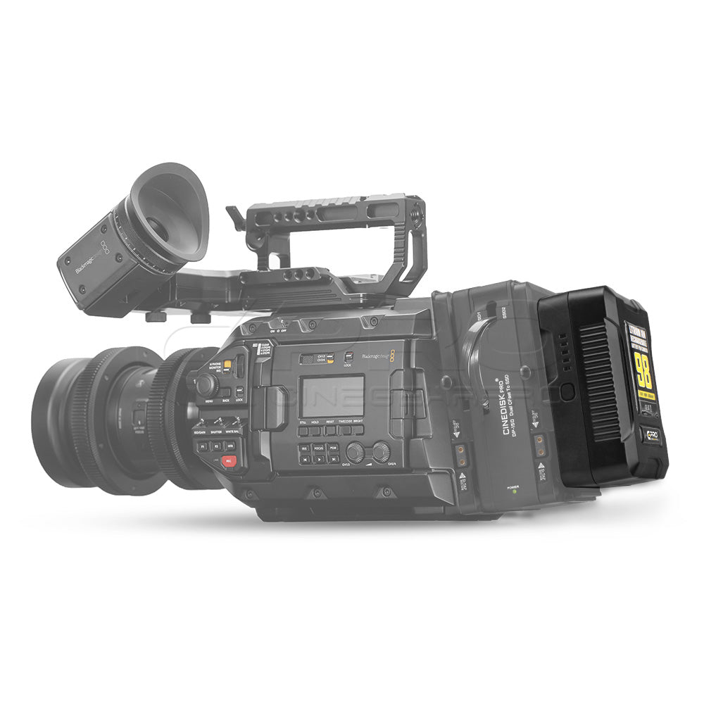 CGPro Ultra Small Size Mini V-Lock Li-Ion V-Mount Battery w/ USB Output (98-270Wh) Battery - CINEGEARPRO